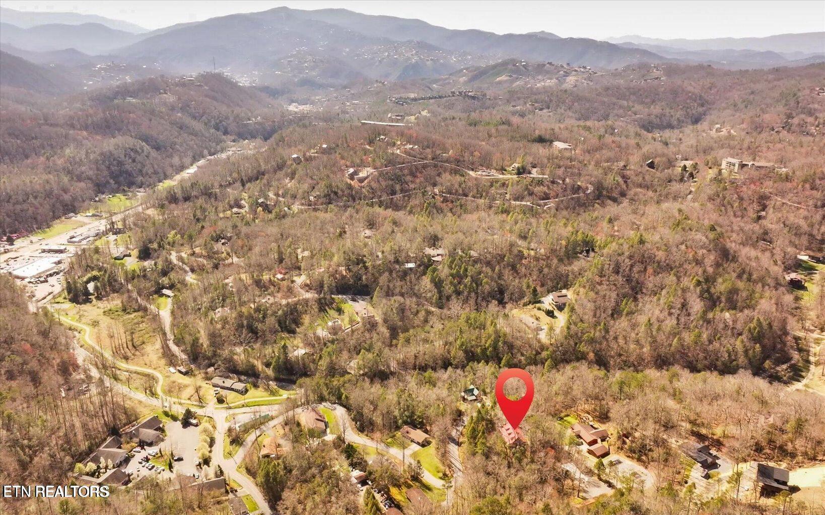 244 Palmer Road Gatlinburg, TN 37738 - Photo 2 of 52 Palmer Rd_Drone 1