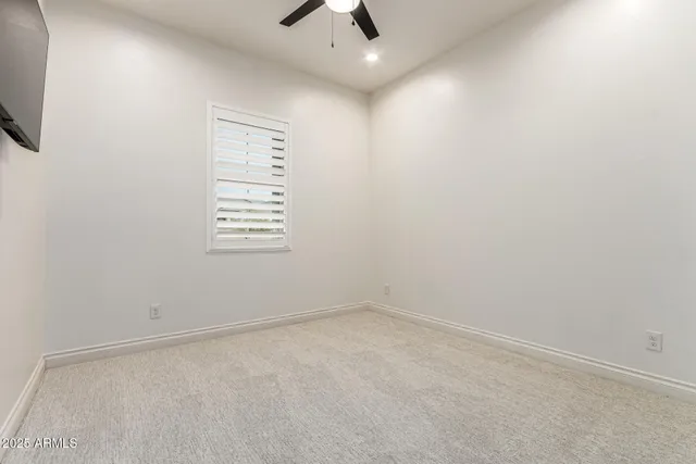a view of a street with an umbrella