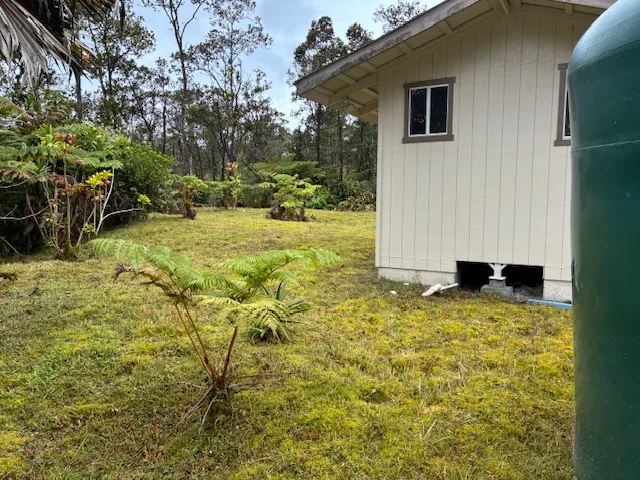 a view of an outdoor space and yard