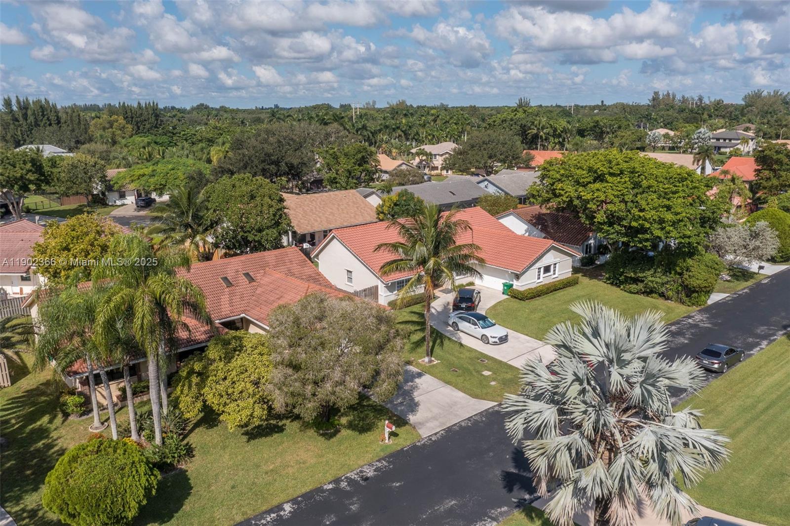 5641 Thistledown Terrace Davie, FL 33331 - Photo 29 of 36 an aerial view of a houses with outdoor space