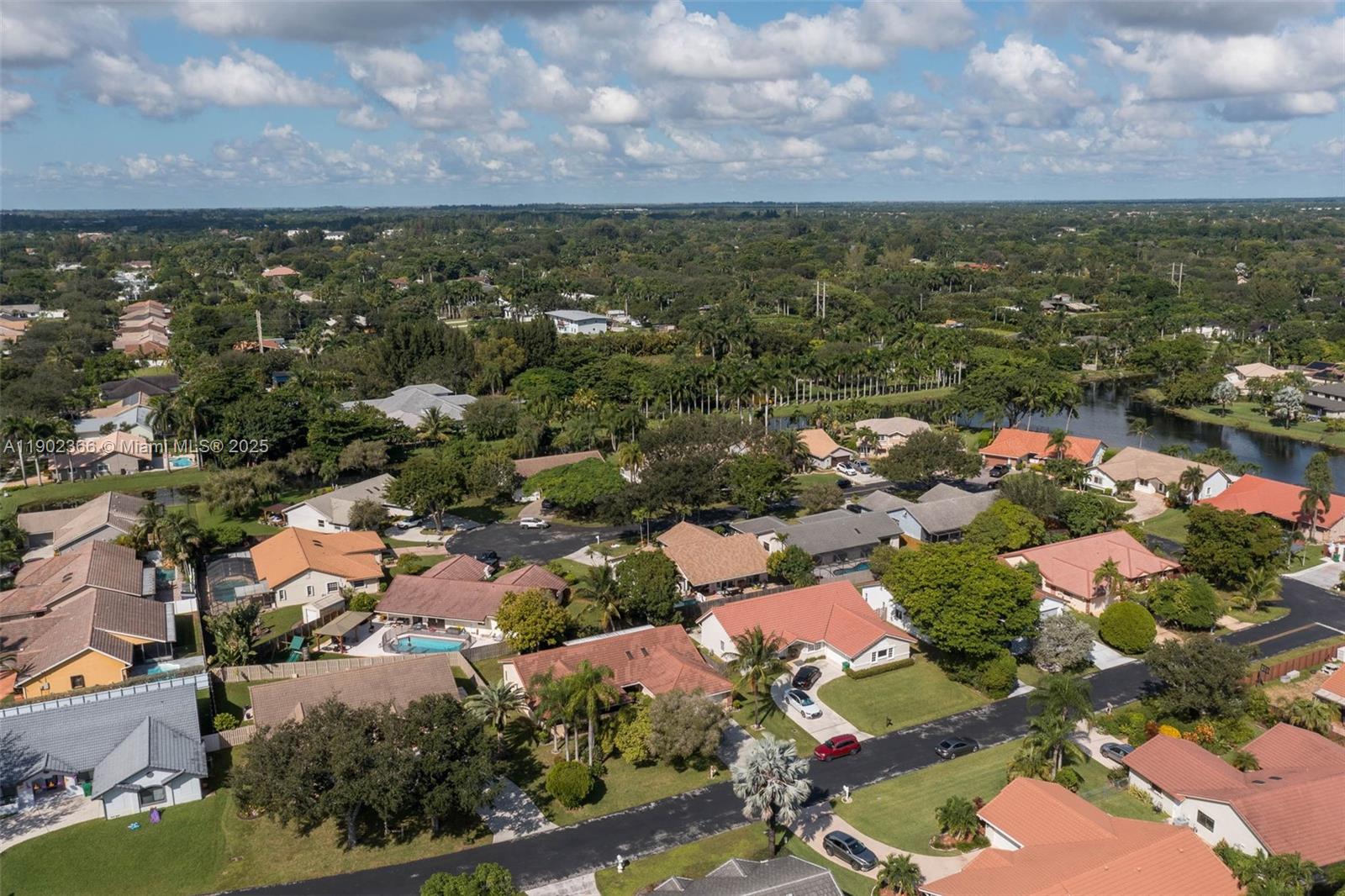 5641 Thistledown Terrace Davie, FL 33331 - Photo 35 of 36 an aerial view of a city