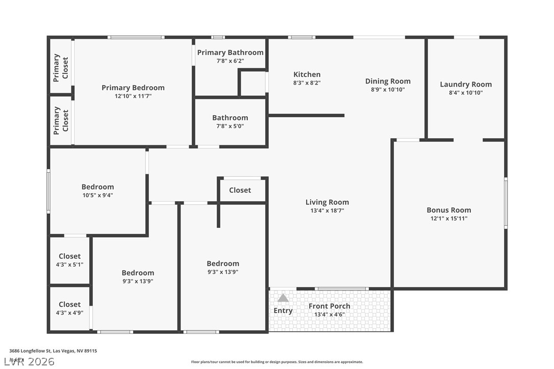 3686 Longfellow Street Las Vegas, NV 89115 - Photo 44 of 44 Gallery Image 44