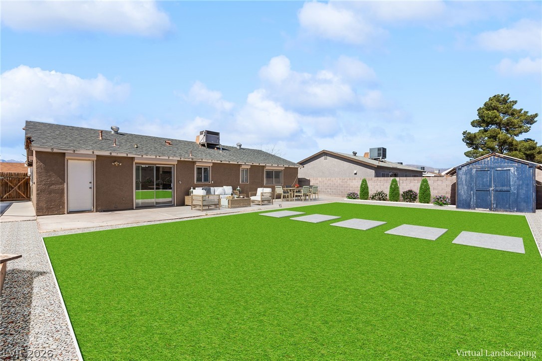 3686 Longfellow Street Las Vegas, NV 89115 - Photo 5 of 44 Virtually landscaped