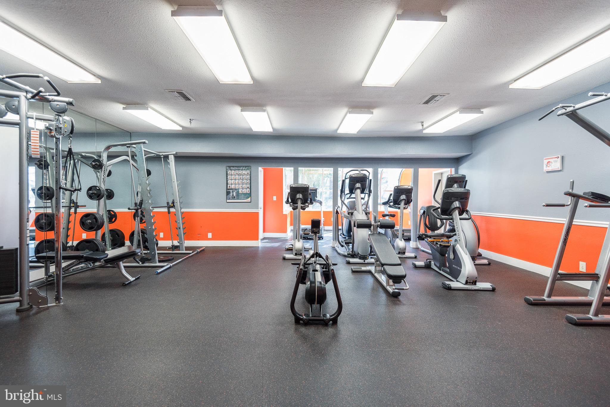 3310 Wyndham Circle, Unit 314 Alexandria, VA 22302 - Photo 18 of 31 a view of a room with gym equipment