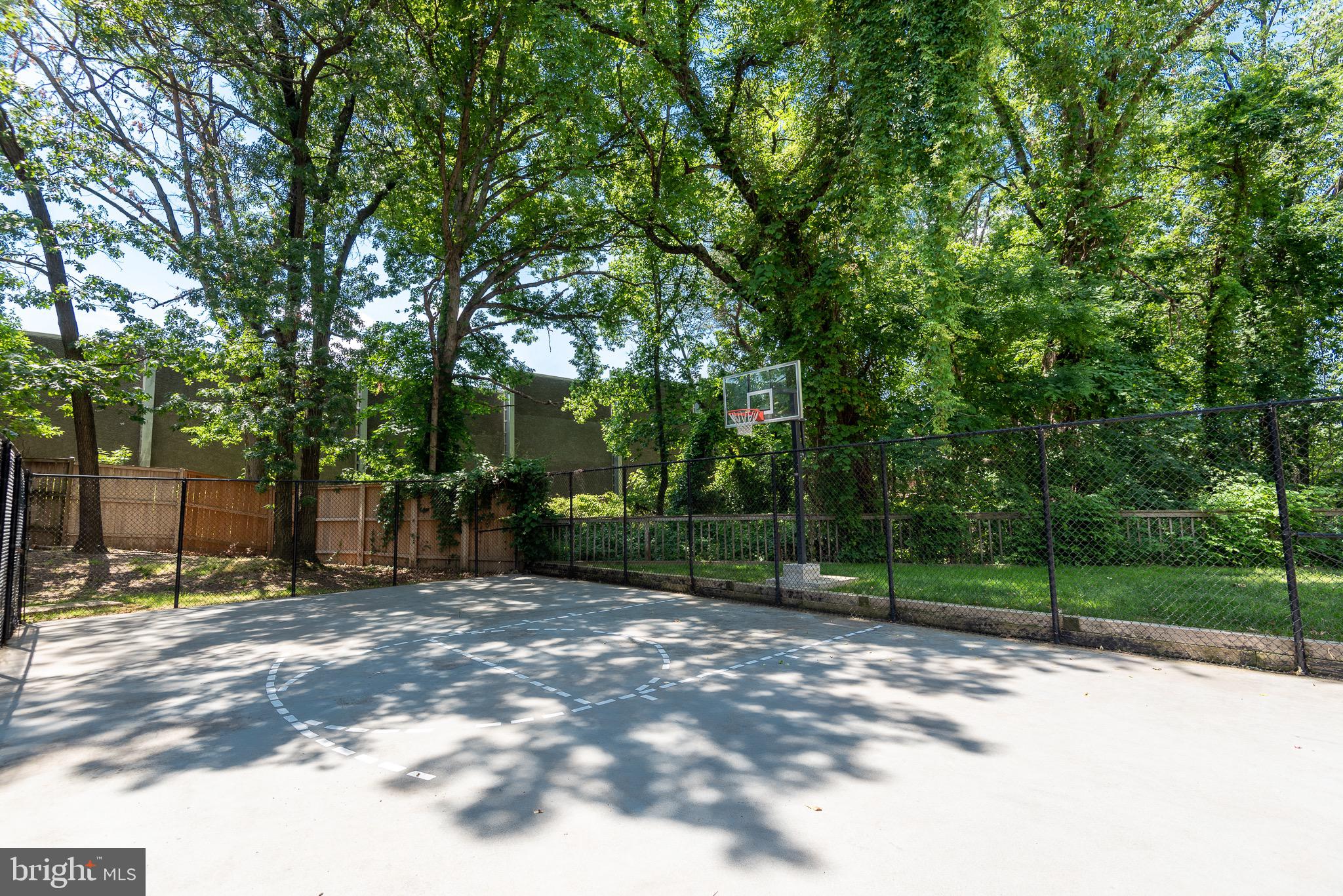 3310 Wyndham Circle, Unit 314 Alexandria, VA 22302 - Photo 27 of 31 a view of a backyard with a small cabin