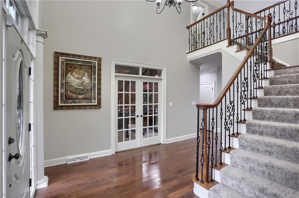 200 Longbow Lane Mars, PA 16046 - Photo 11 of 50 a view of staircase with wooden floor and a window