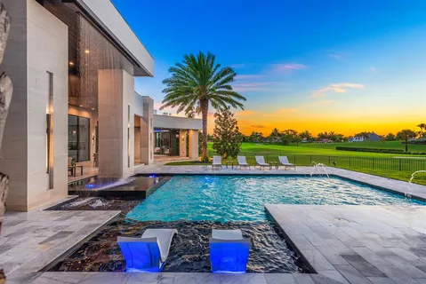 a front view of house with yard