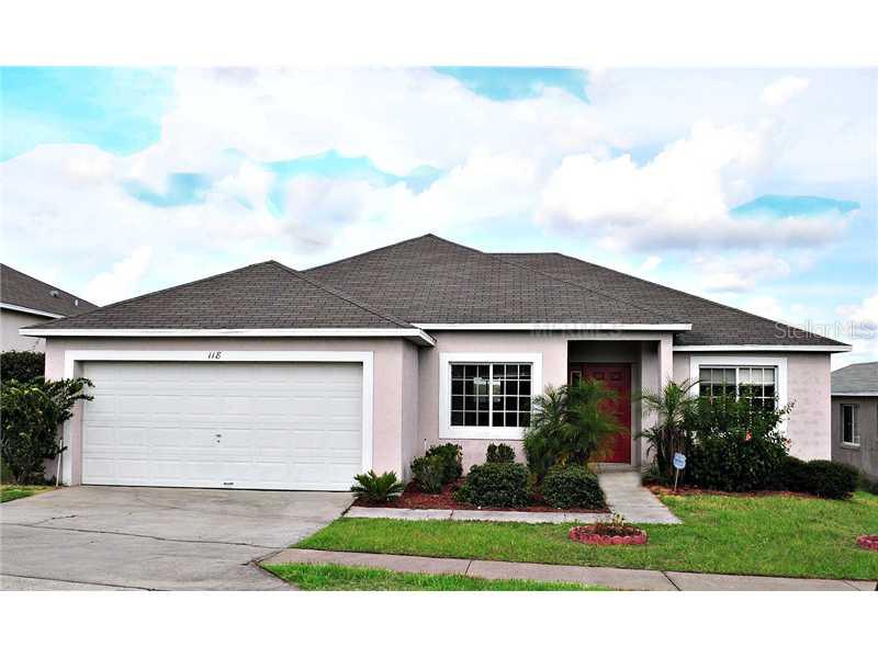 118 Hillcrest Road Davenport, FL 33897 - Photo 1 of 1 a front view of a house with a yard