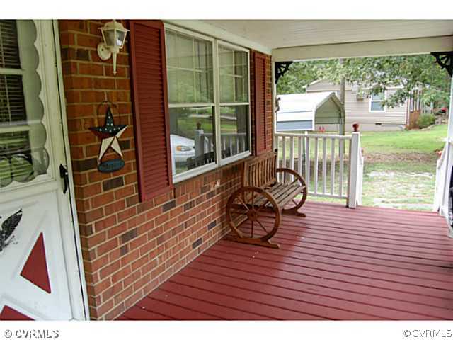 2937 New Hope Road Powhatan, VA 23139 - Photo 3 of 12 Porch - Large front porch perfect for sipping lemo
