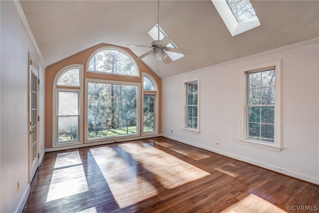6205 Lansgate Road Midlothian, VA 23112 - Photo 20 of 50 wooden floor in an empty room with a window