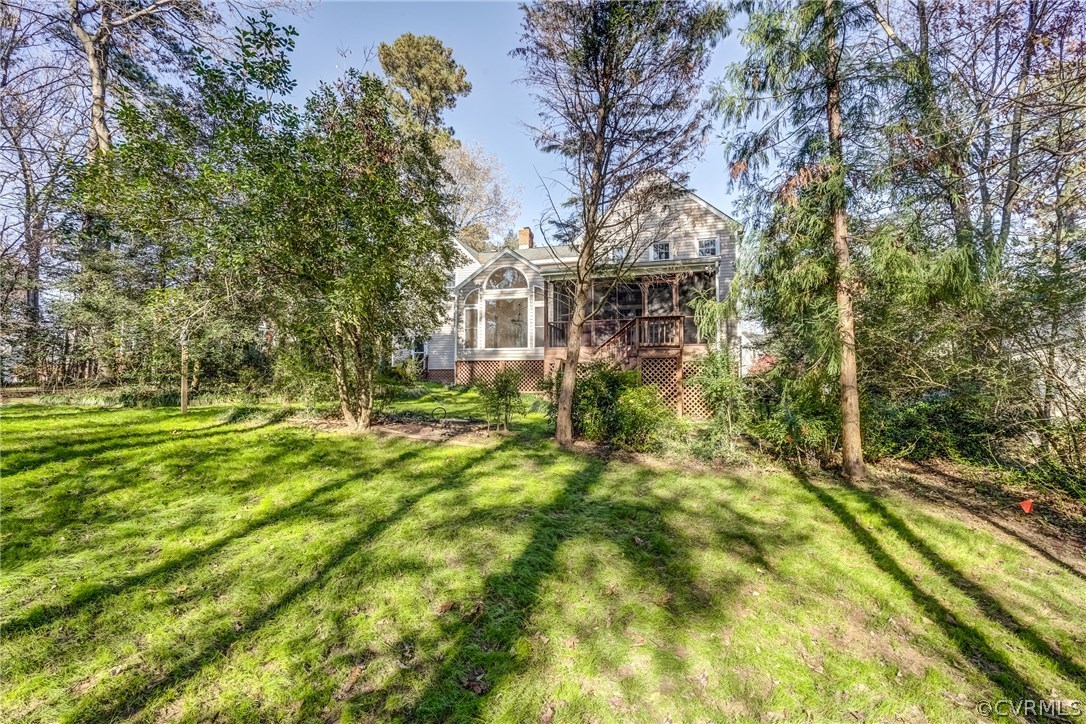 6205 Lansgate Road Midlothian, VA 23112 - Photo 46 of 50 a front view of a house with a yard