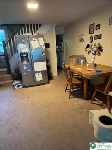 a view of a wooden fence