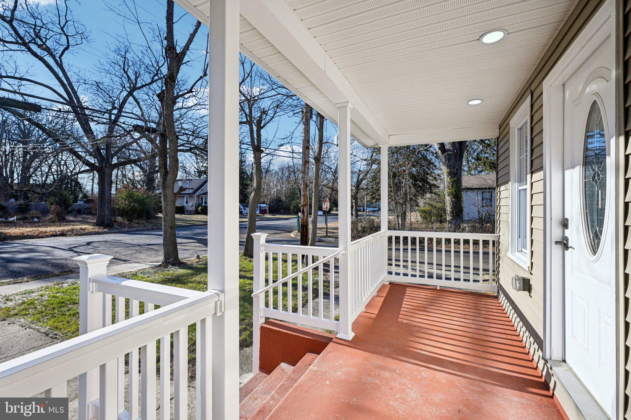 195 Chews Landing Road Clementon, NJ 08021 - Photo 4 of 48 a view of a two chairs and table in the patio