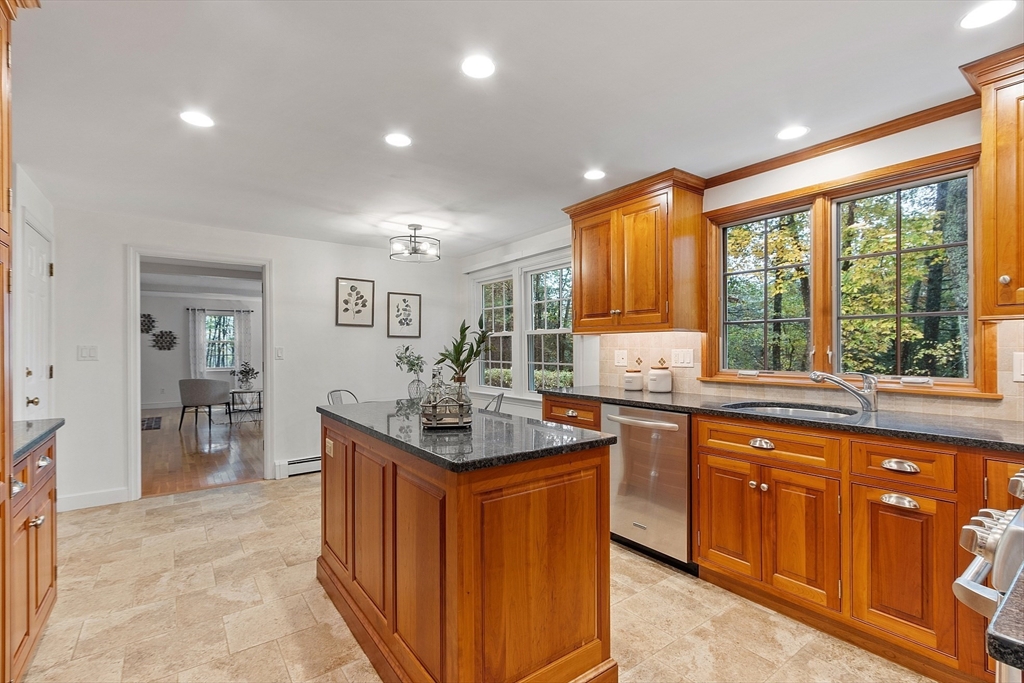 31 Herrick Road Boxford, MA 01921 - Photo 9 of 40 a kitchen with lots of counter space and windows