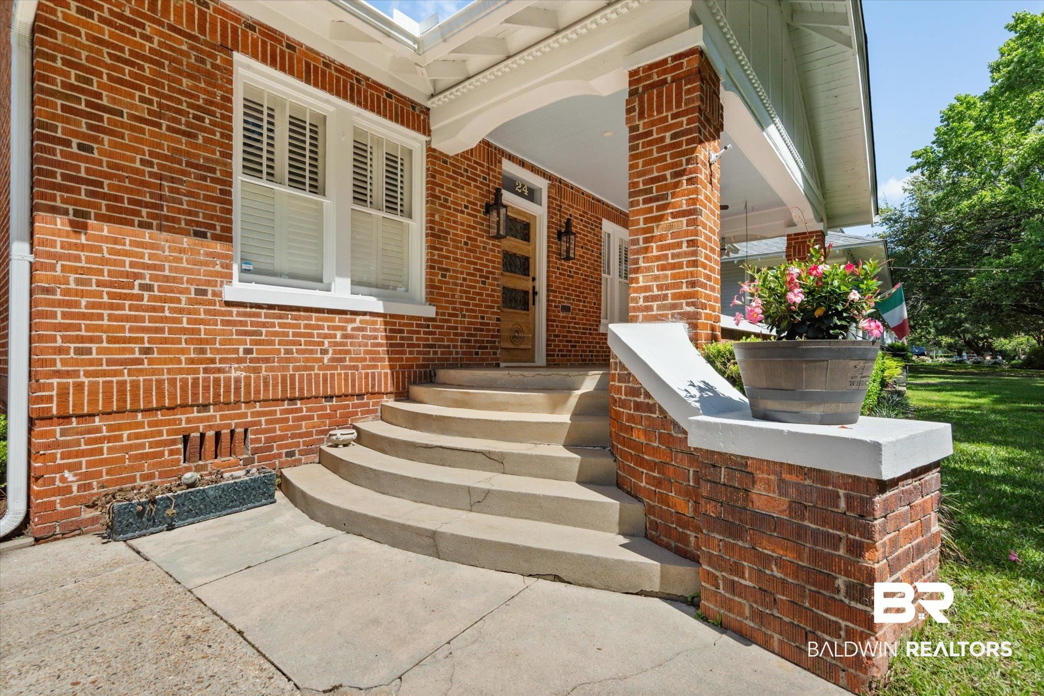 24 Macy Place Mobile, AL 36604 - Photo 2 of 38 Doorway to property featuring brick siding