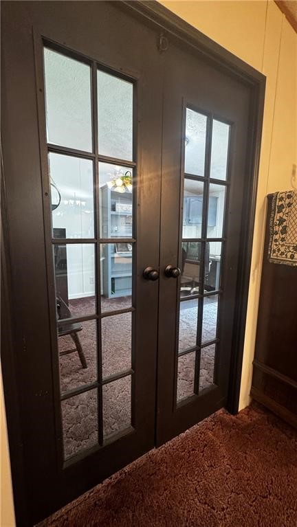 87 Collins Road Lewis Run, PA 16738 - Photo 17 of 48 French doors leading to office from formal dining