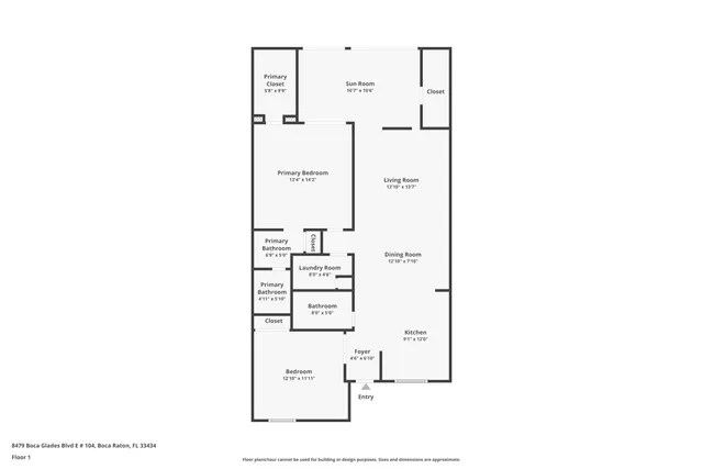 $415,000 | 8479 Boca Glades Boulevard East, Boca Raton, FL 33434