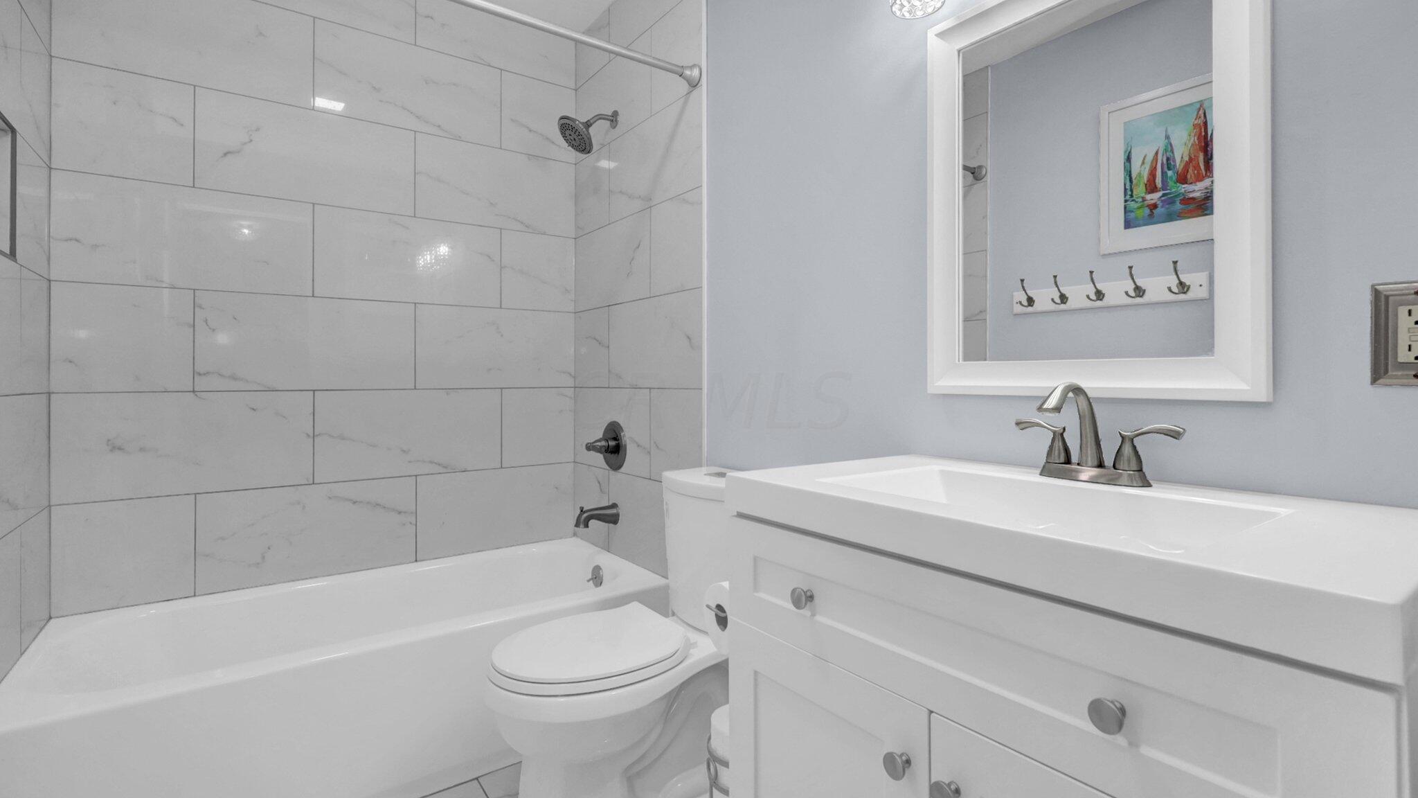 6120 Karl Road Columbus, OH 43229 - Photo 14 of 30 Remodeled upstairs full bath