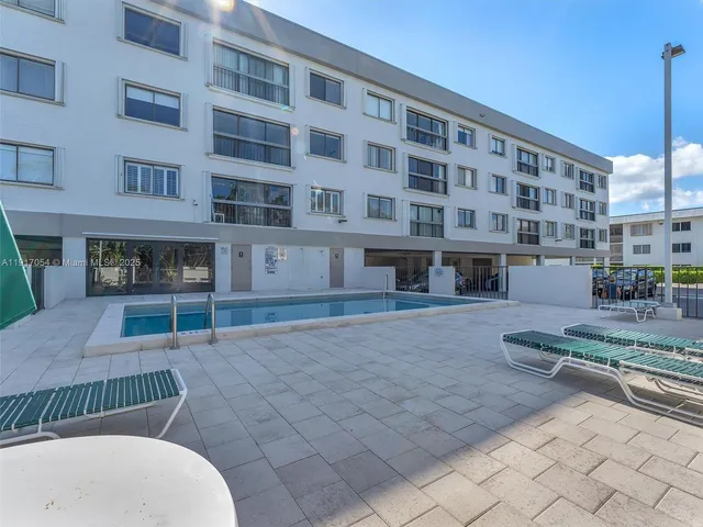 a view of building with outdoor space