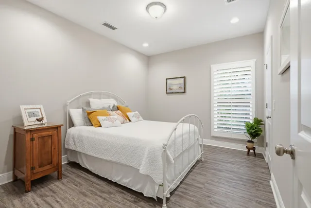 a living room with large windows