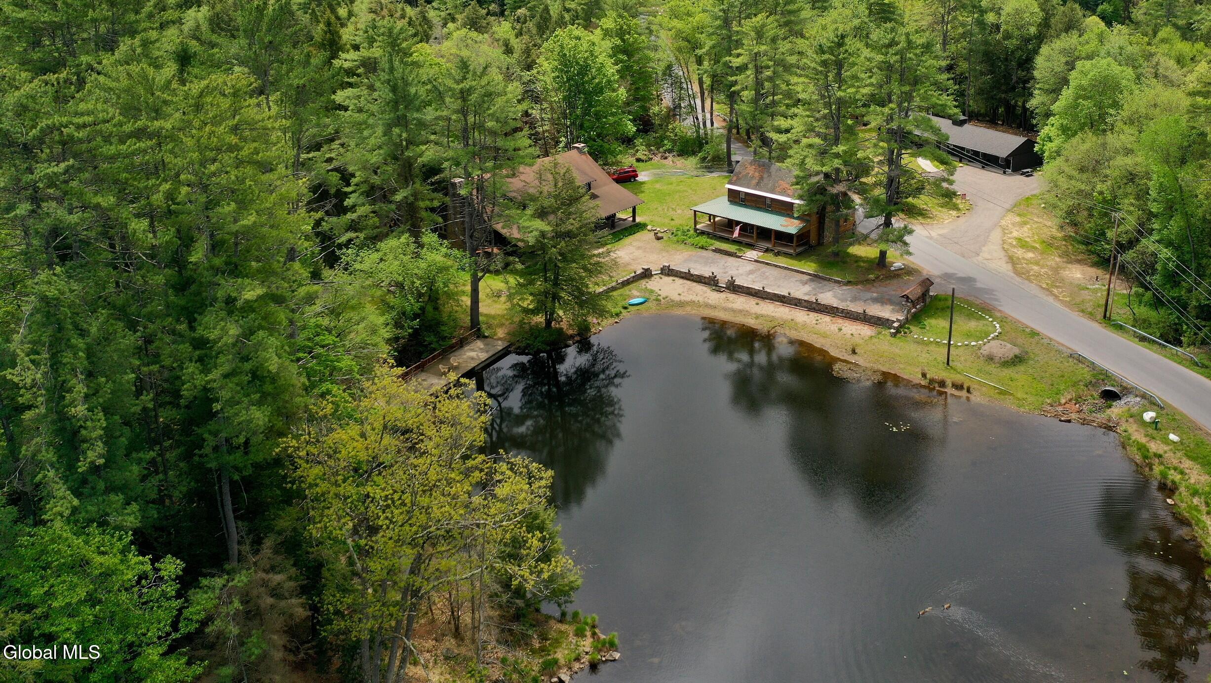 746 Howe Road Lake Luzerne, NY 12846 - Photo 88 of 91 Edited drone 2