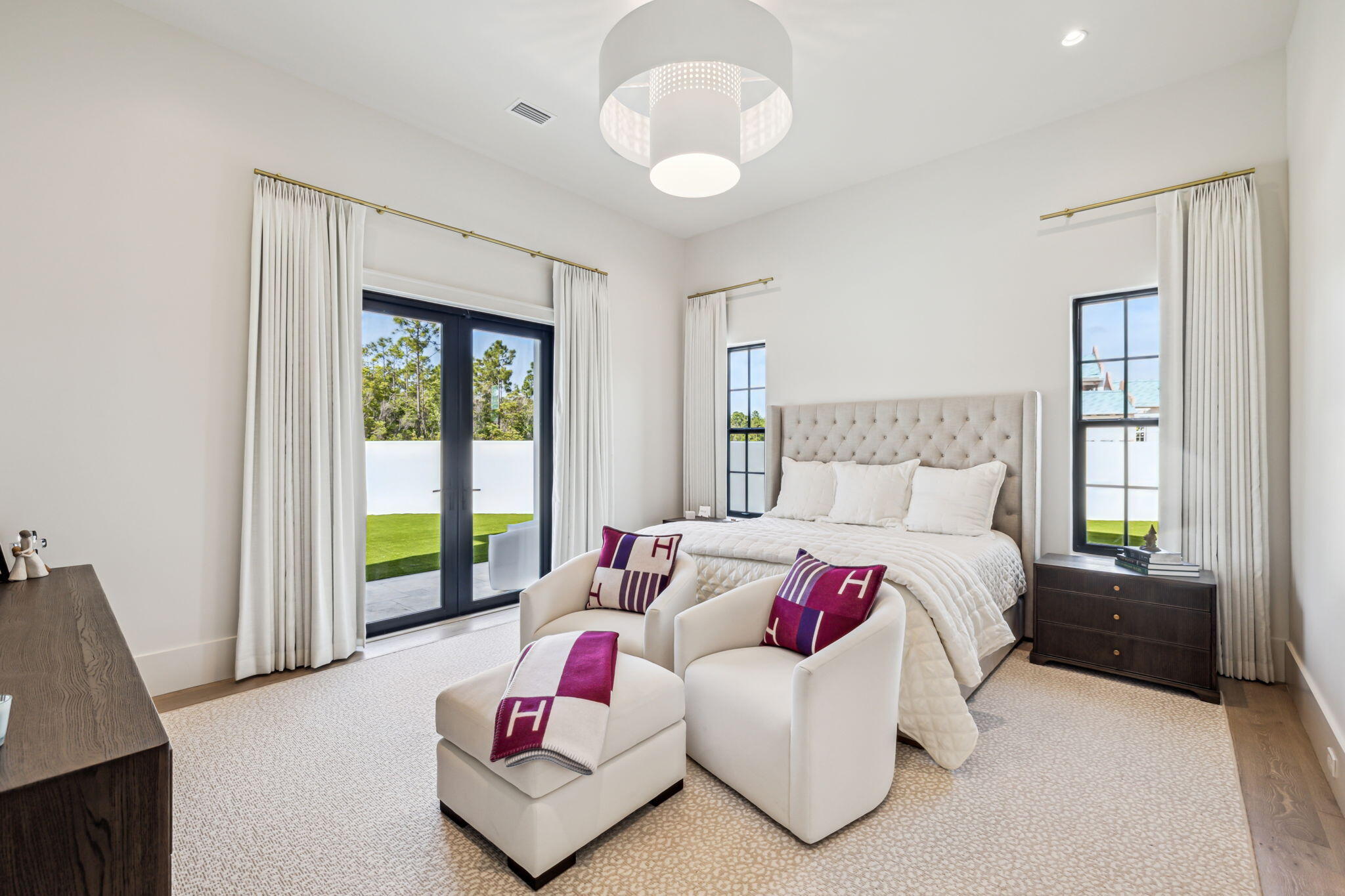 11 Sundew Pl Inlet Beach Inlet Beach, FL 32461 - Photo 18 of 51 a bedroom with a bed and large window