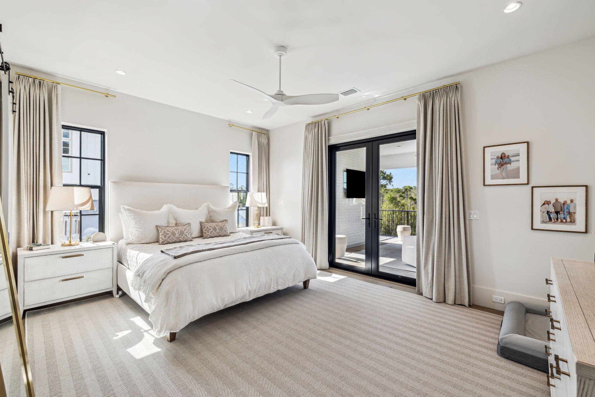 11 Sundew Pl Inlet Beach Inlet Beach, FL 32461 - Photo 24 of 51 a bedroom with a large bed and a window