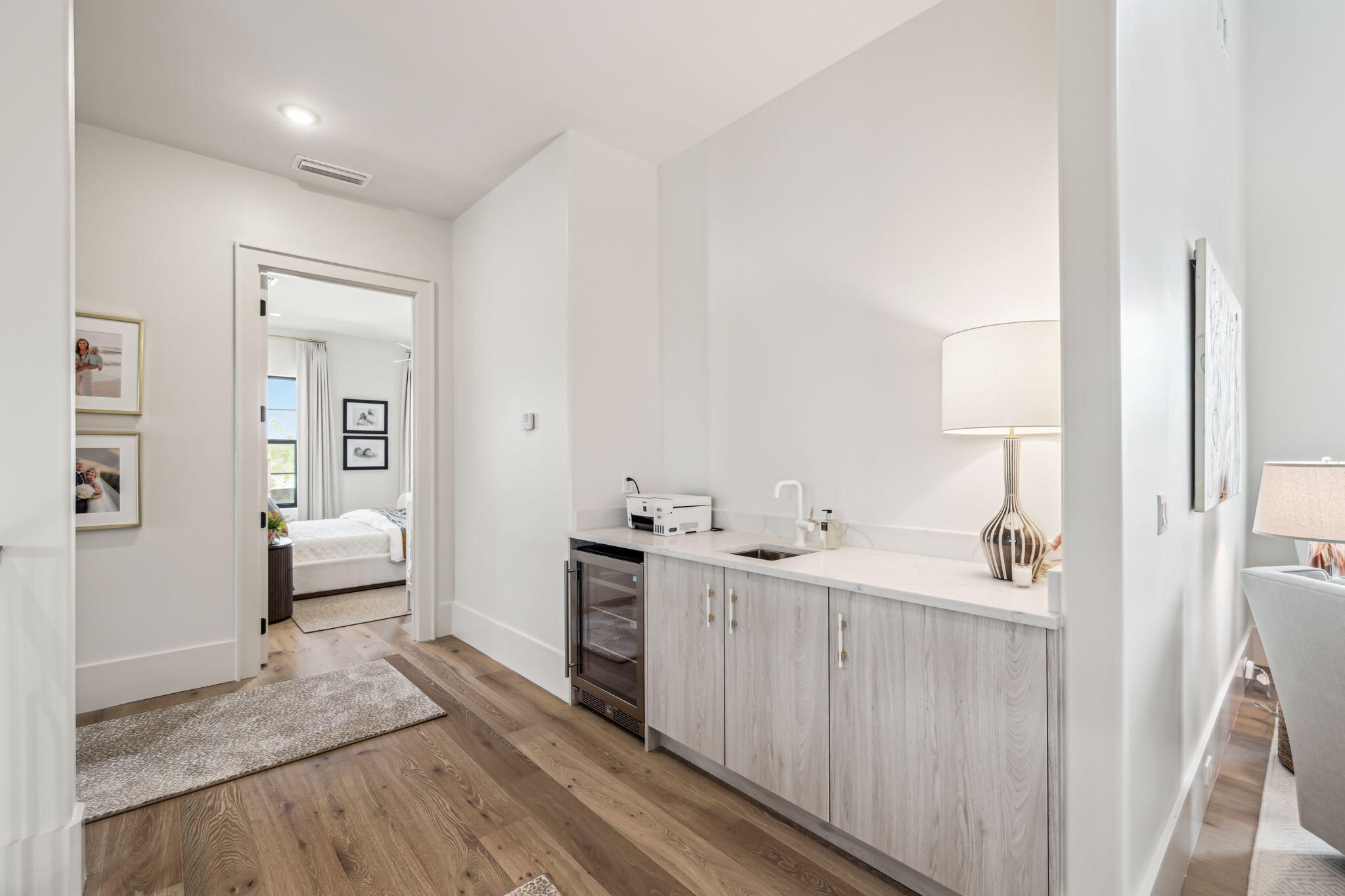 11 Sundew Pl Inlet Beach Inlet Beach, FL 32461 - Photo 29 of 51 a en suite bathroom with a double vanity sink and a mirror