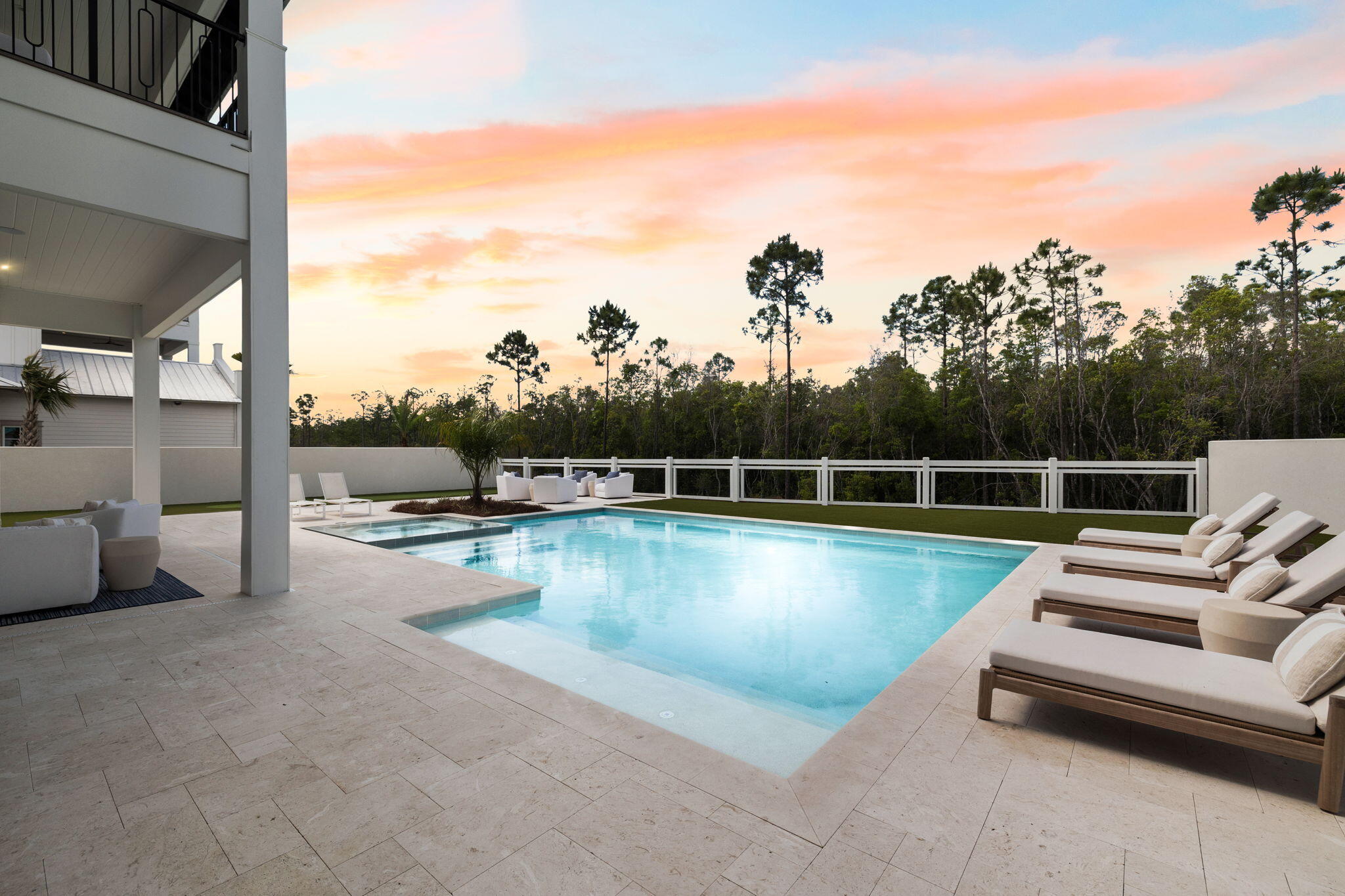 11 Sundew Pl Inlet Beach Inlet Beach, FL 32461 - Photo 3 of 51 a view of a swimming pool with a lounge chairs
