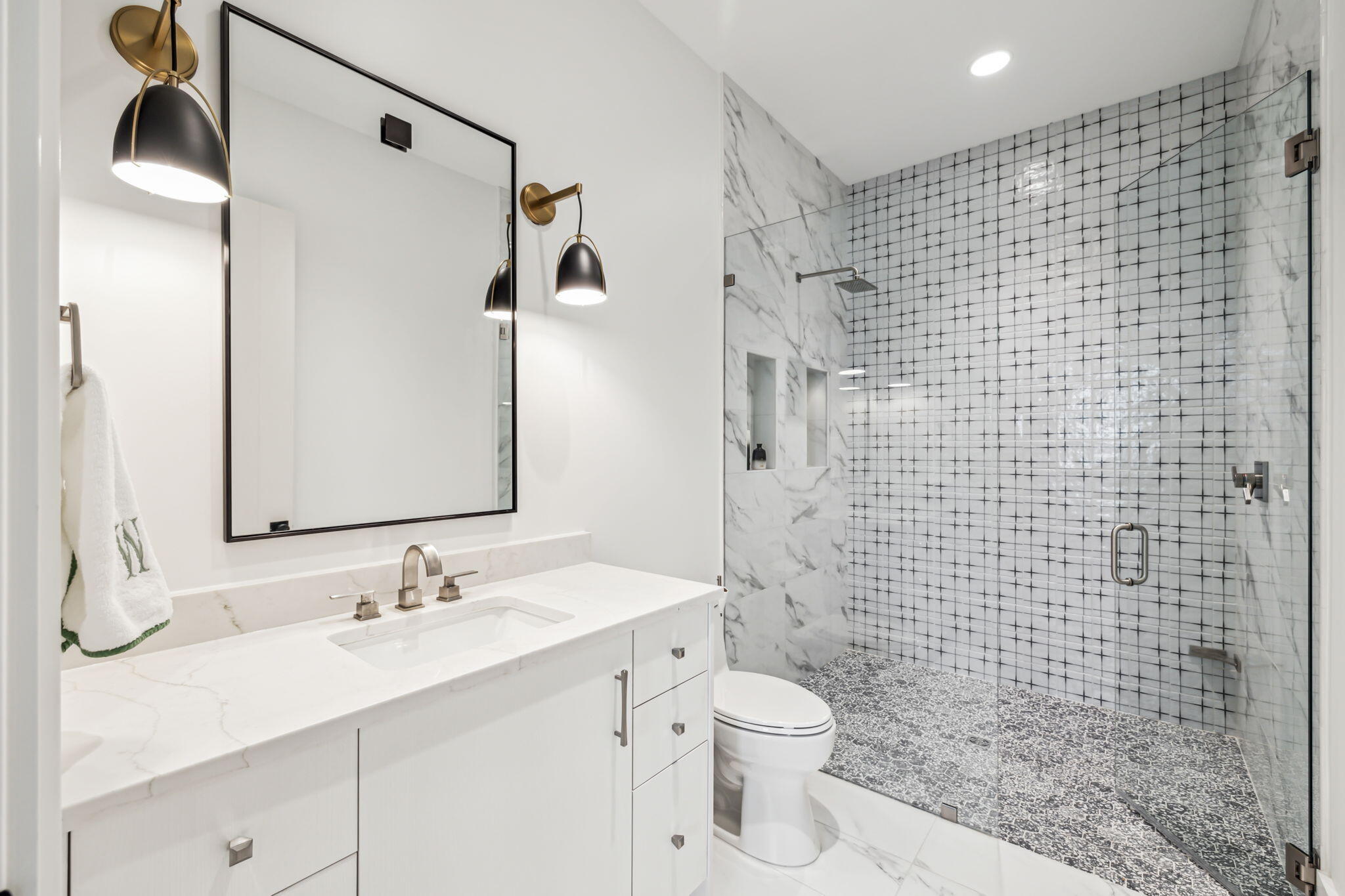 11 Sundew Pl Inlet Beach Inlet Beach, FL 32461 - Photo 37 of 51 a bathroom with a sink toilet and shower