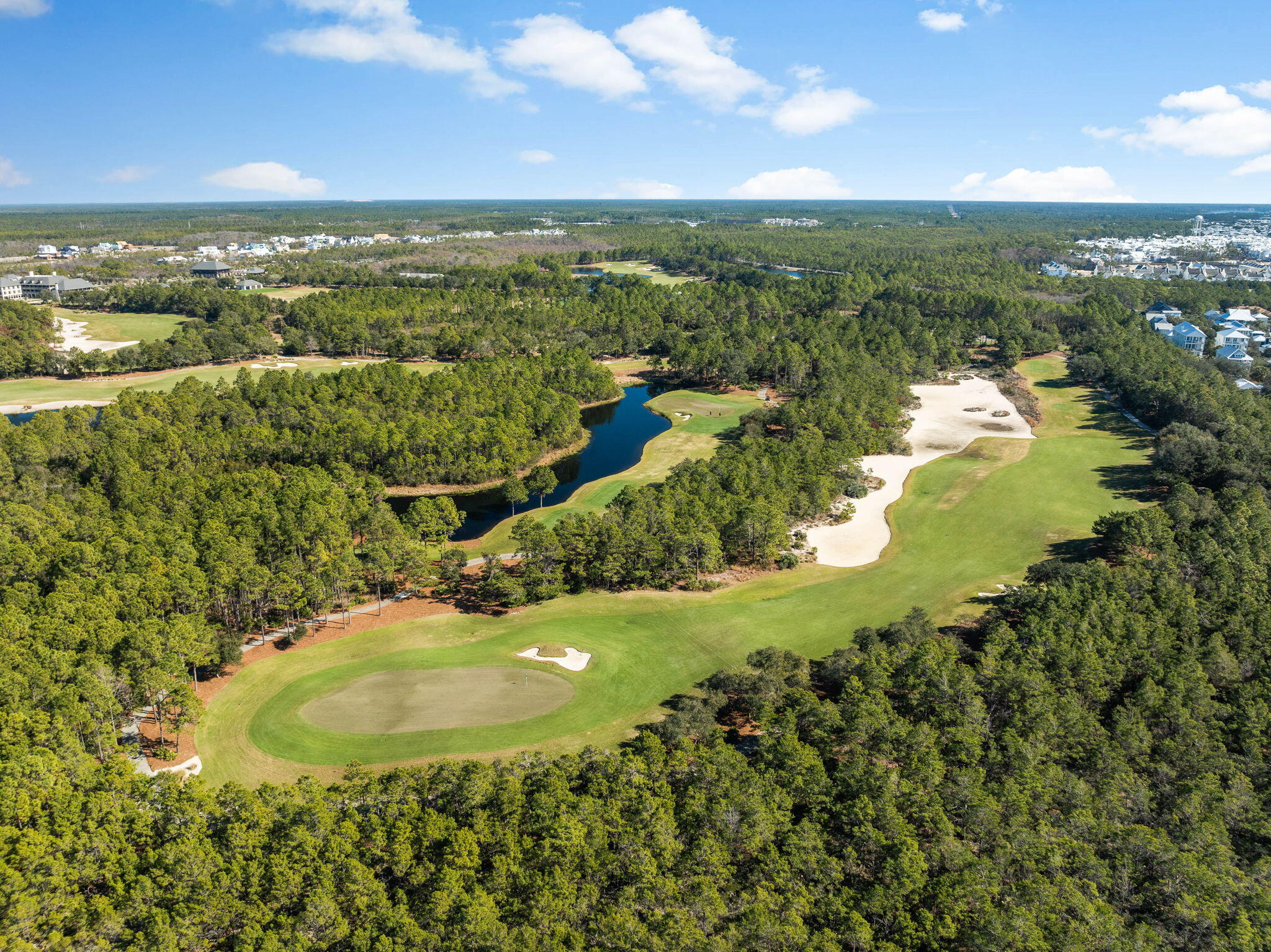11 Sundew Pl Inlet Beach Inlet Beach, FL 32461 - Photo 48 of 51 a view of a lake with a mountain