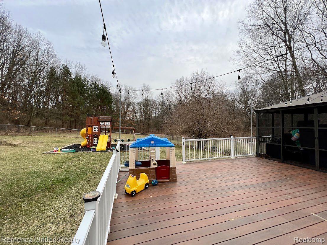 3997 Clyde Road Holly, MI 48442 - Photo 43 of 53 Deck view/Gazebo