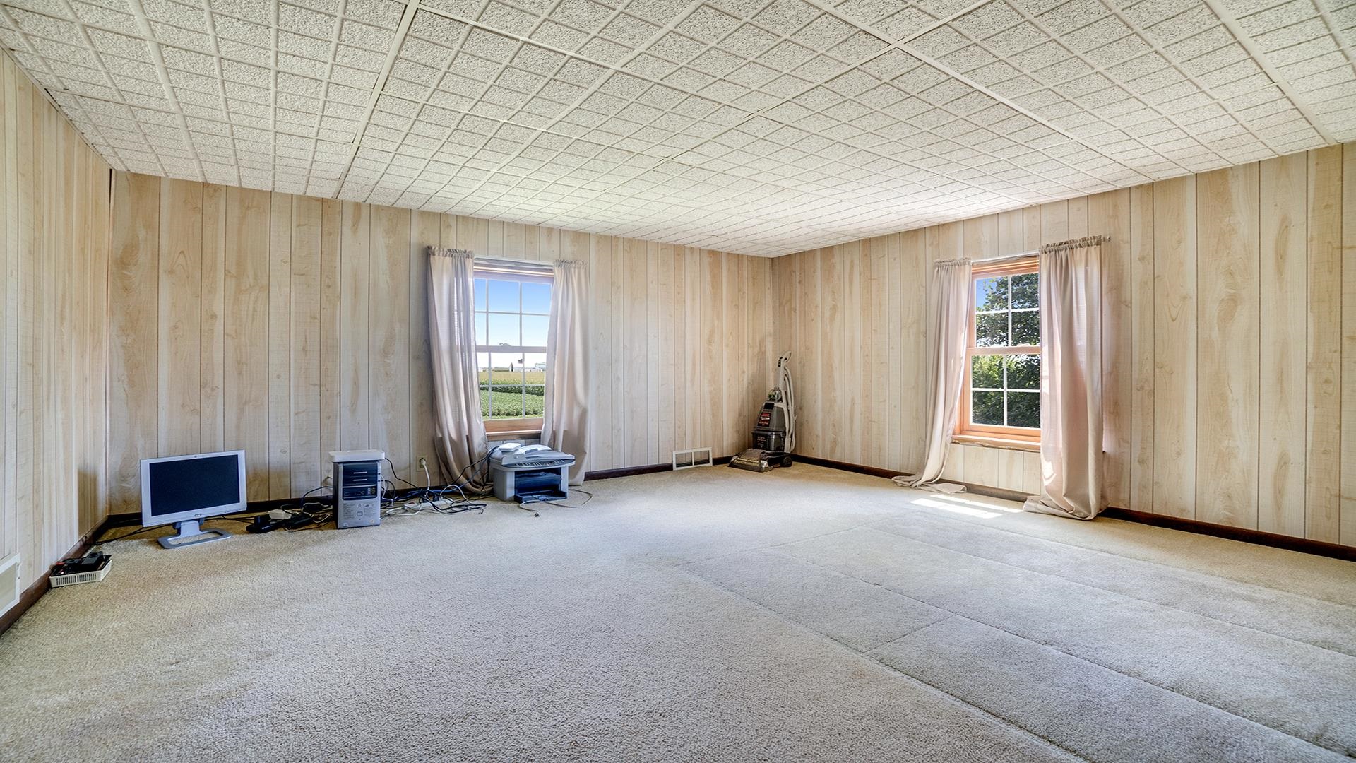 1813 Brooklyn Road Ashton, IL 61006 - Photo 25 of 43 an empty room with windows