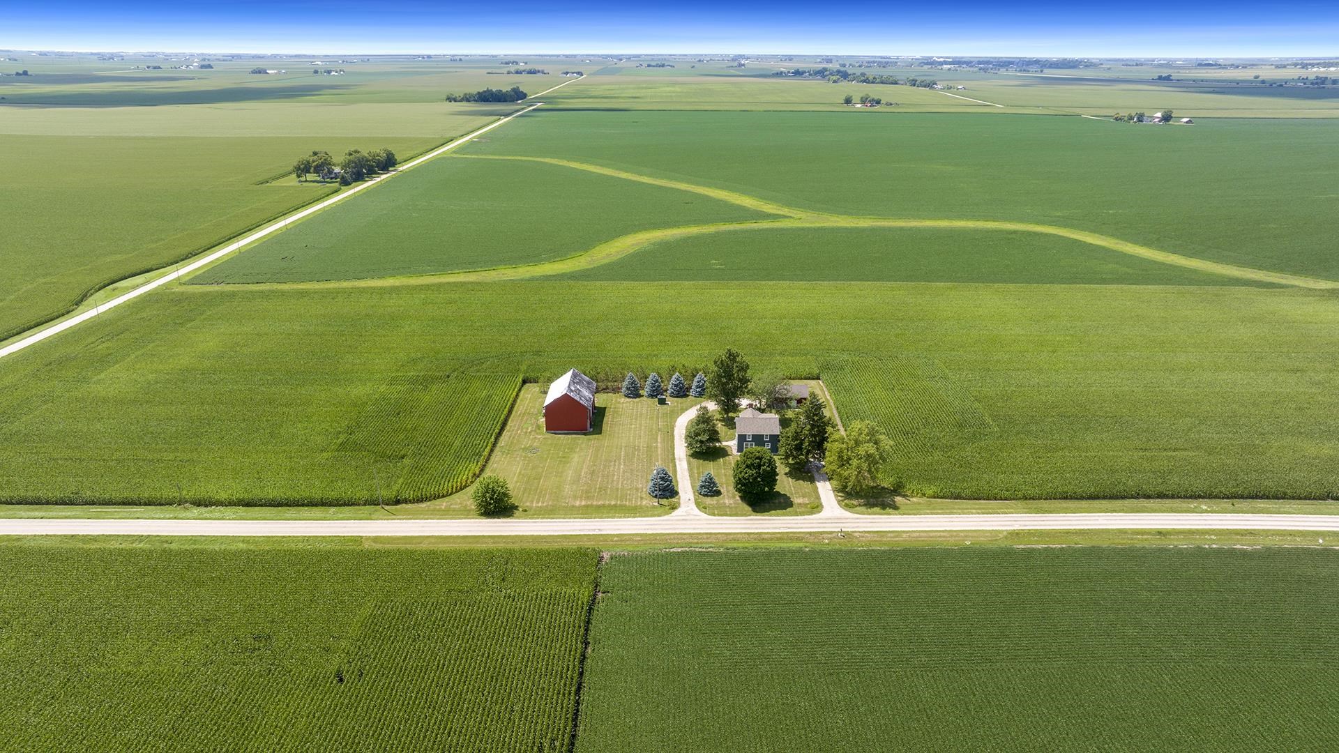 1813 Brooklyn Road Ashton, IL 61006 - Photo 41 of 43 a view of a field with an ocean view
