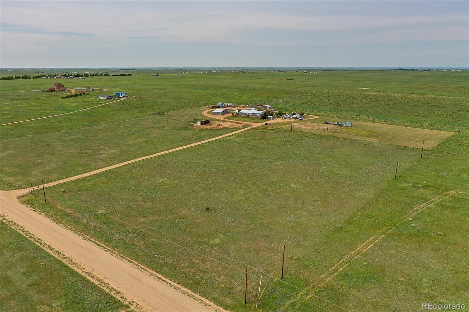5255 North Yoder Road Yoder, CO 80864 - Photo 32 of 38 a view of a tennis court