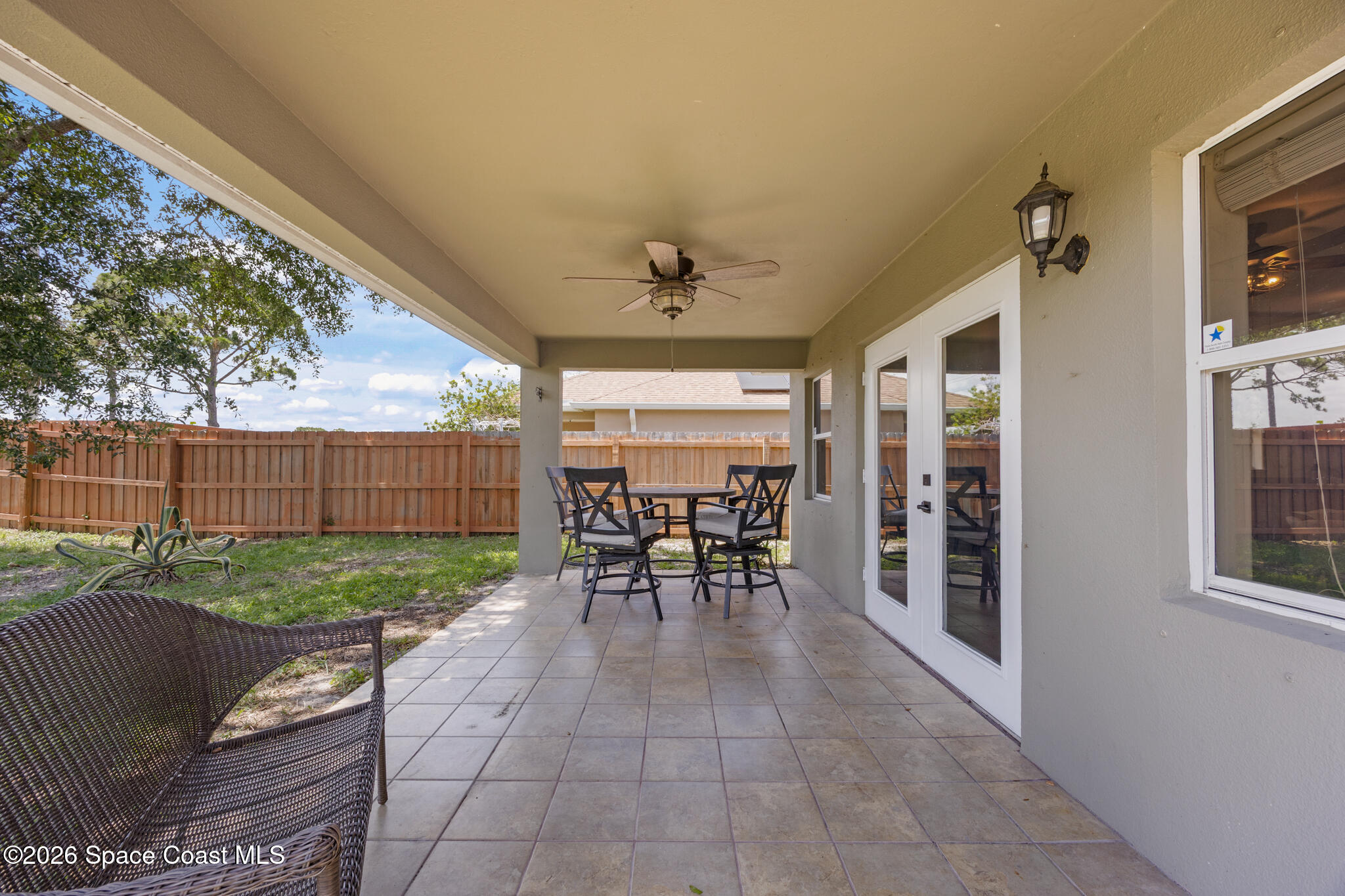 4231 Brantley Circle Rockledge, FL 32955 - Photo 4 of 28 Rear Covered Patio