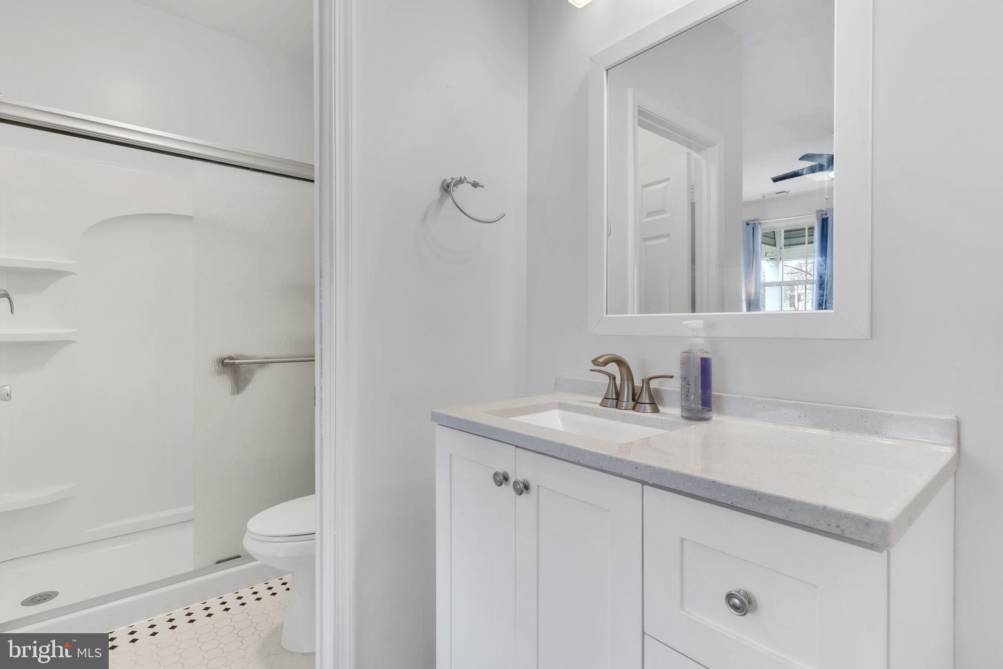 604 Moonglow Road, Unit 104 Odenton, MD 21113 - Photo 13 of 19 a bathroom with a sink a toilet and shower
