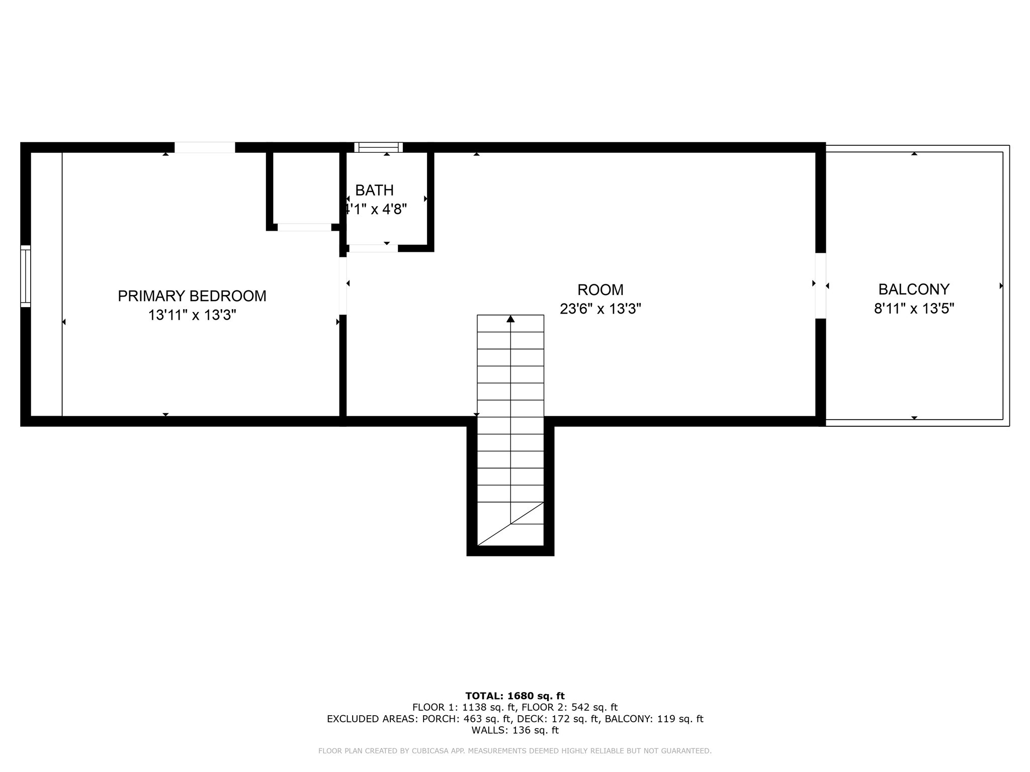 235 Bracewell Cemetery Road Livingston, TX 77351 - Photo 37 of 39 a picture of a bench in a white building