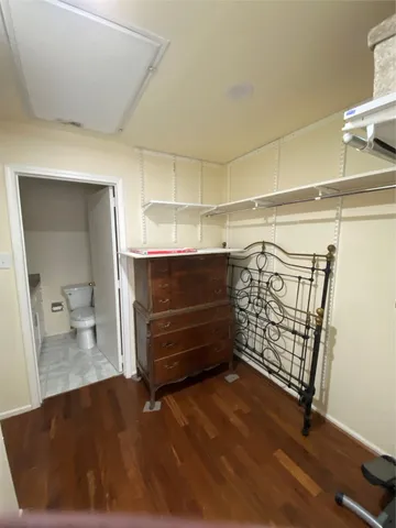 a view of wooden floor in a room