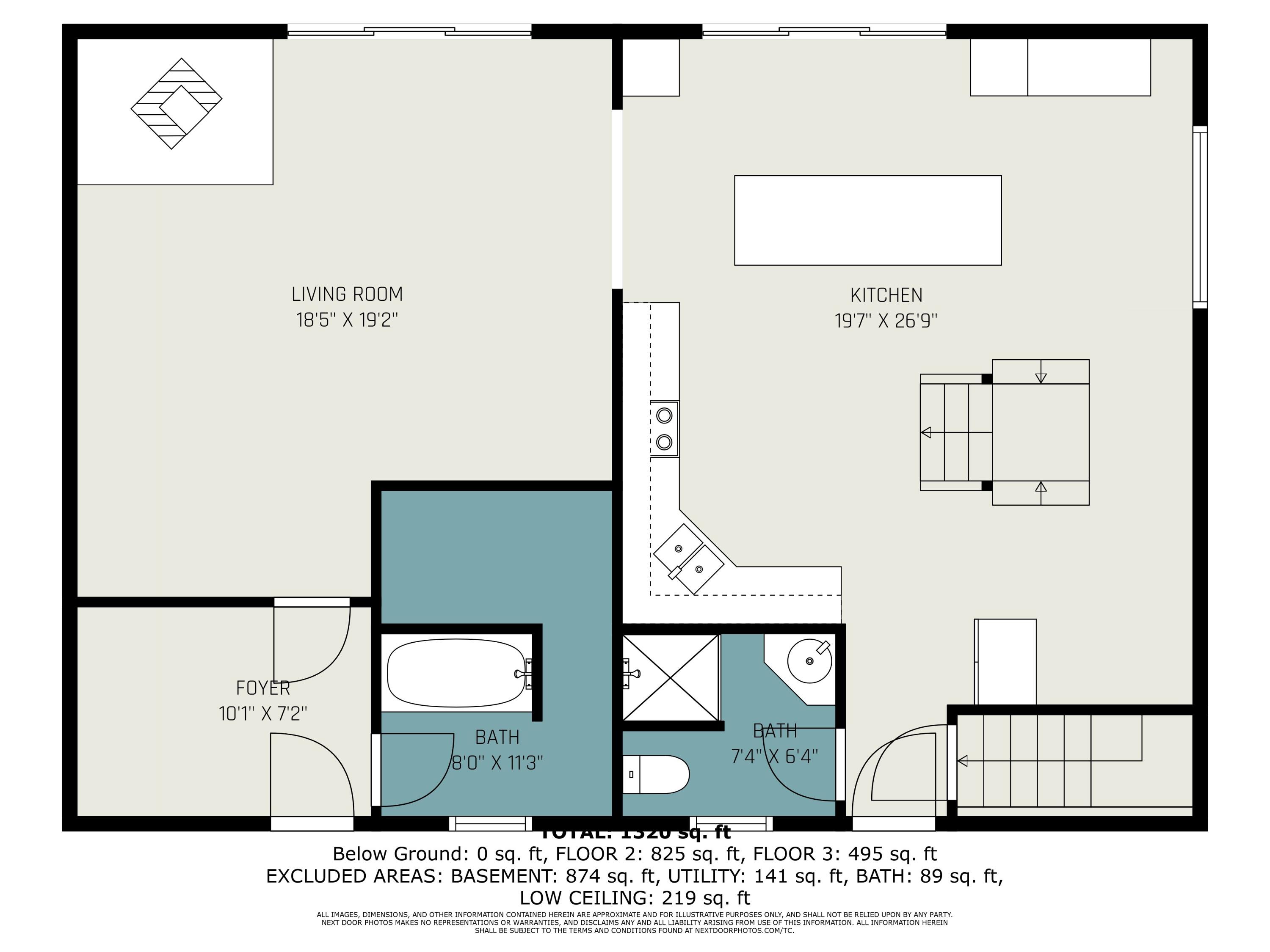 7133 Johnson Road Coloma, MI 49038 - Photo 47 of 49 Main Floor Plan