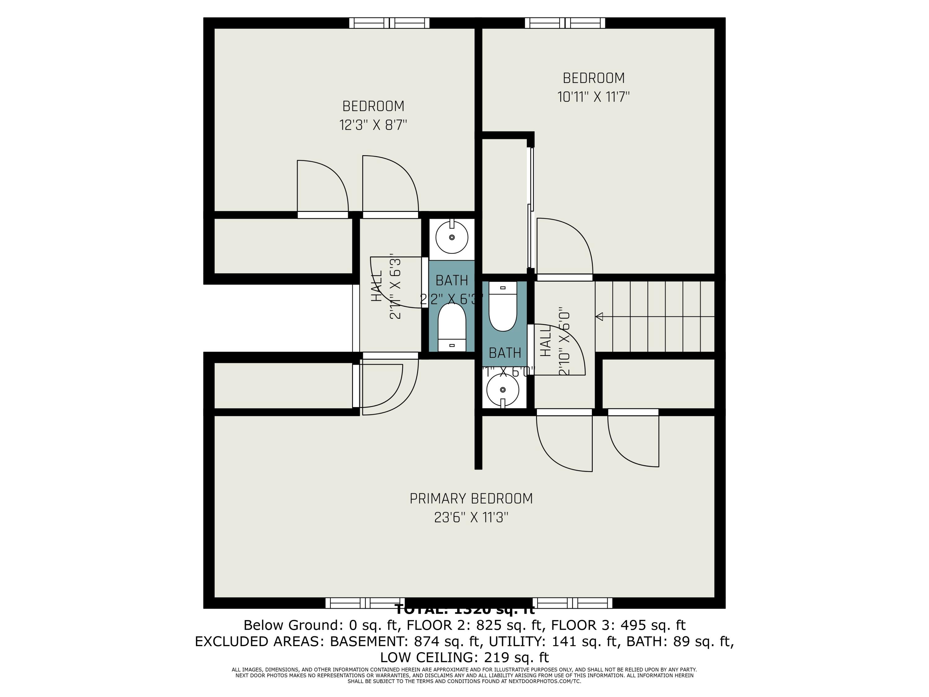 7133 Johnson Road Coloma, MI 49038 - Photo 48 of 49 2nd Floor Plan