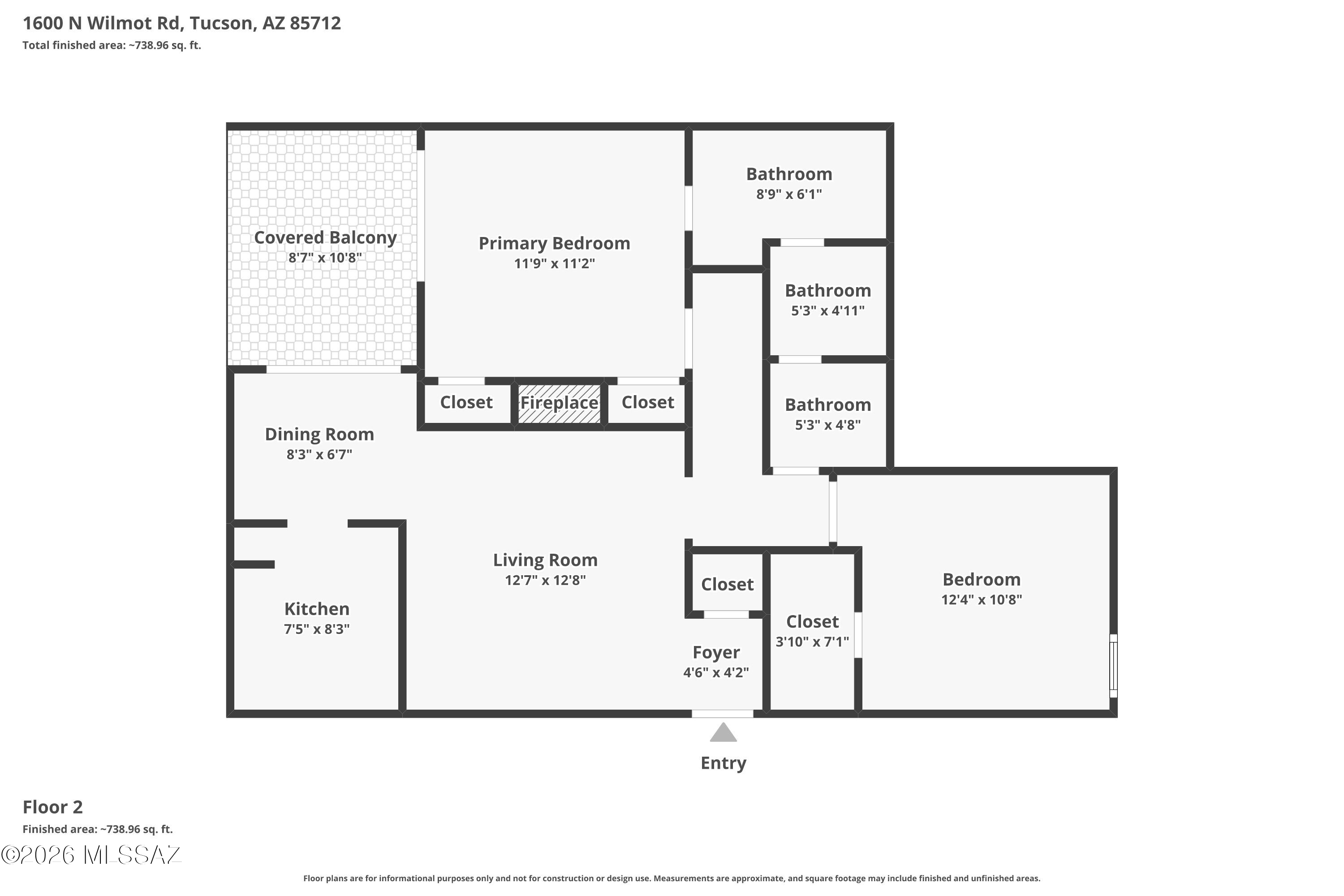1600 North Wilmot Road, Unit 202 Tucson, AZ 85712 - Photo 26 of 26