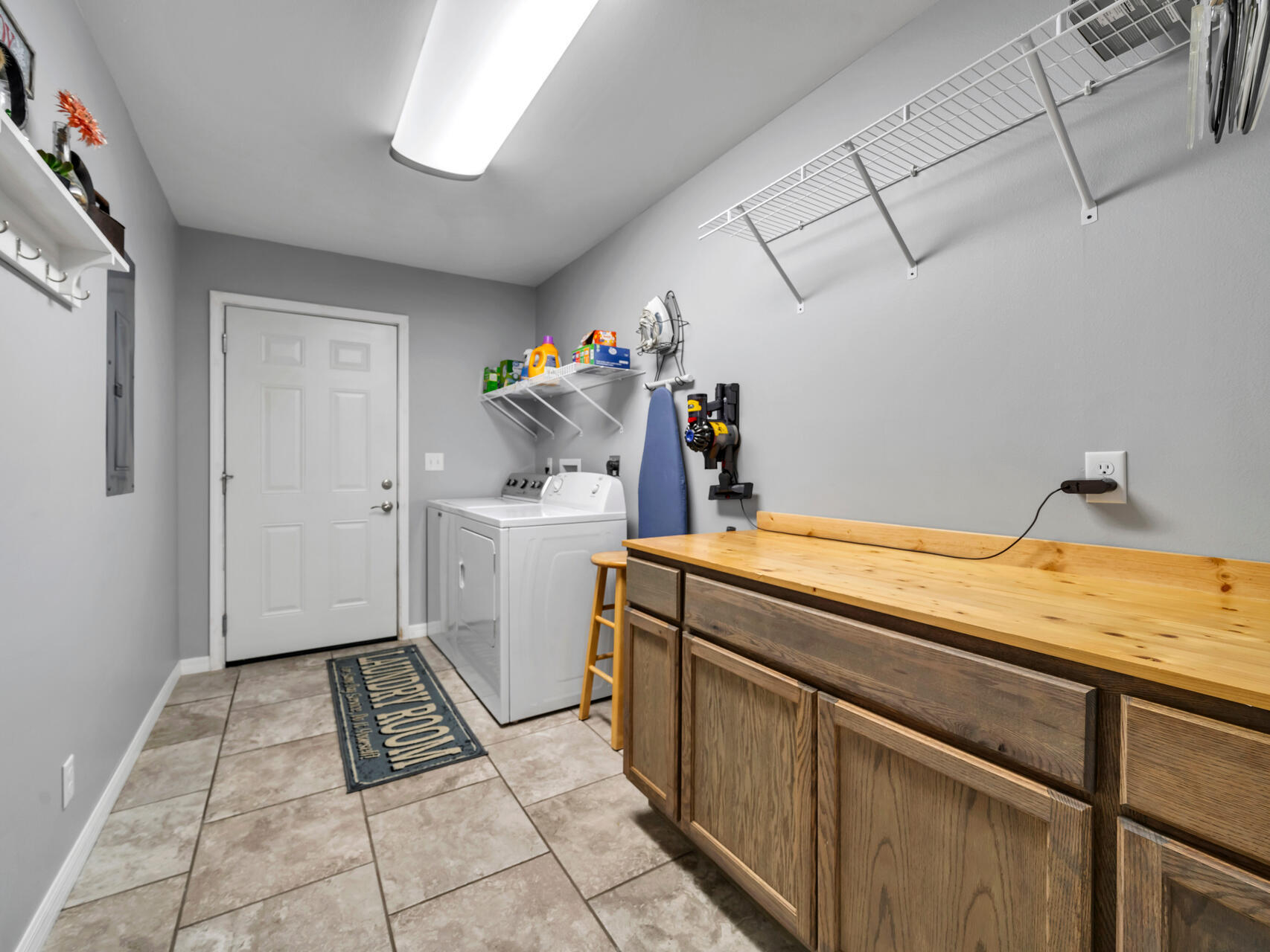 5346 Fox Hound Lane Baker, FL 32531 - Photo 30 of 46 a utility room with sink dryer and washer