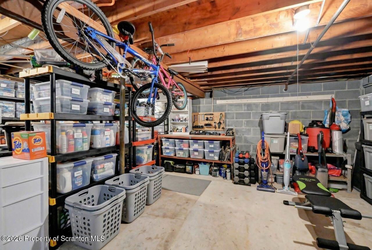 120 Woodhaven Road Blakely, PA 18452 - Photo 45 of 52 Unfinished Basement