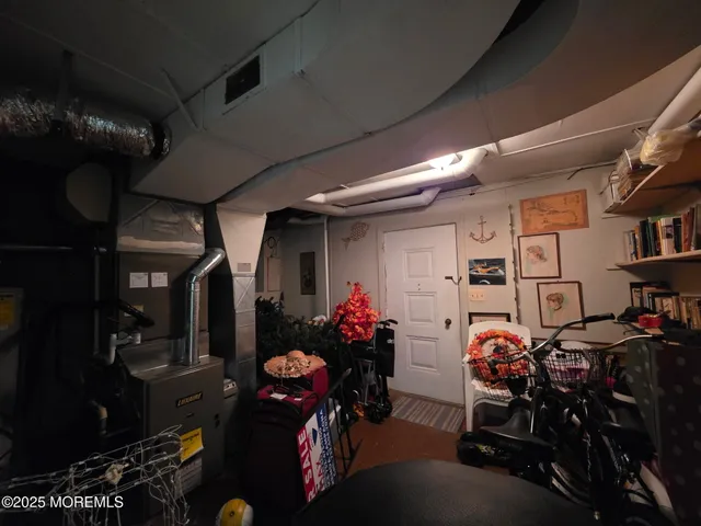 an aerial view of a house with roof view