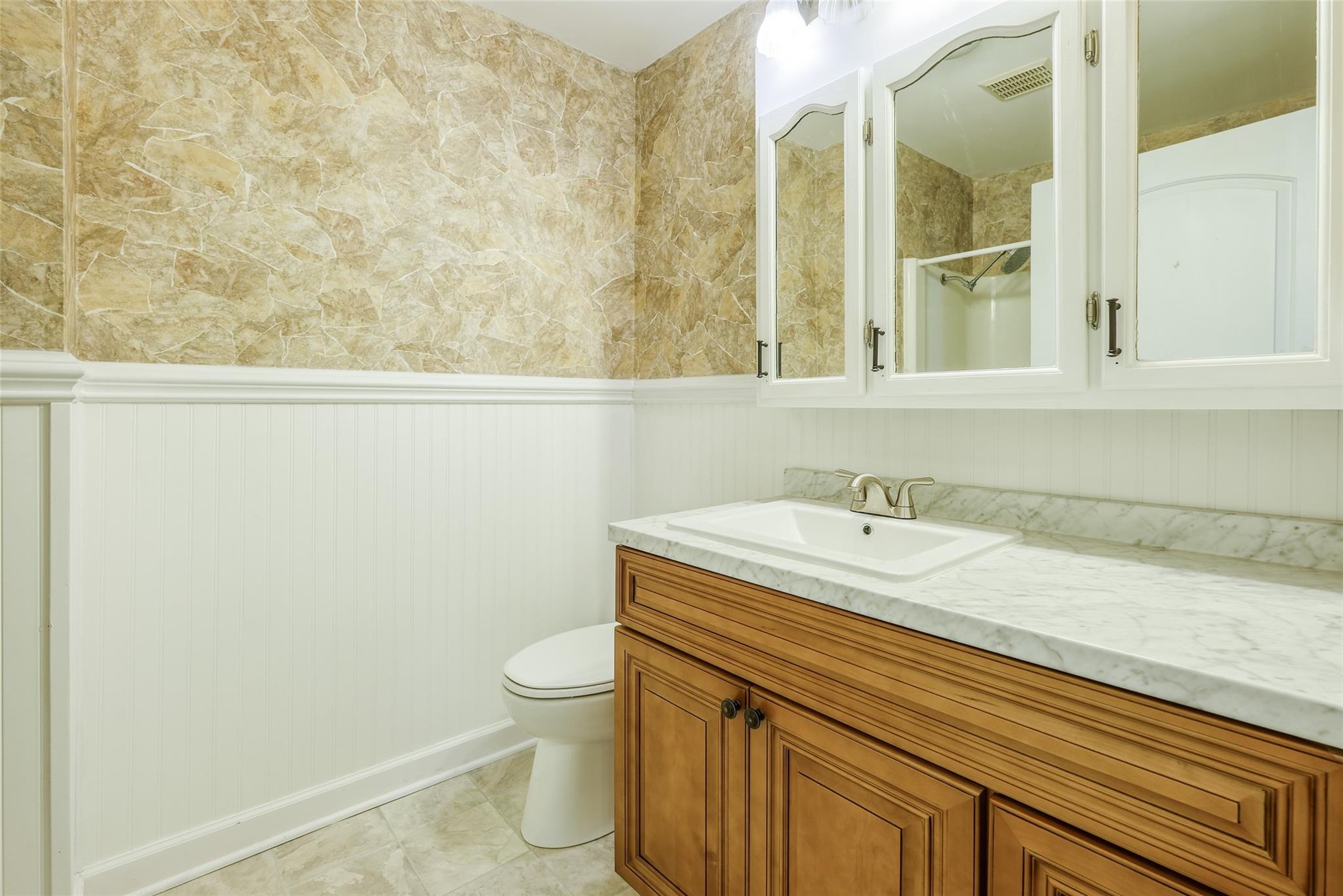 200 Johnson Dairy Road Rockwell, NC 28138 - Photo 13 of 36 a bathroom with a sink and a toilet