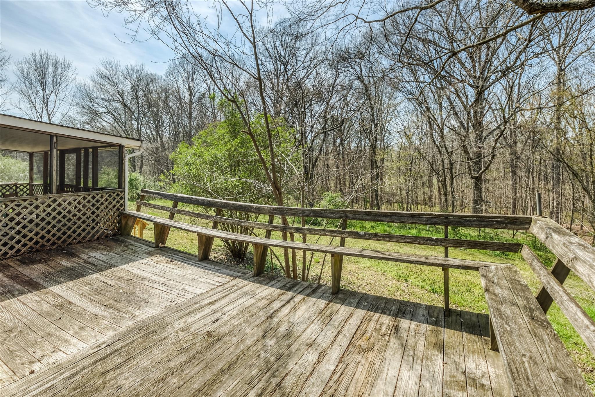 200 Johnson Dairy Road Rockwell, NC 28138 - Photo 23 of 36 a view of a deck with a yard
