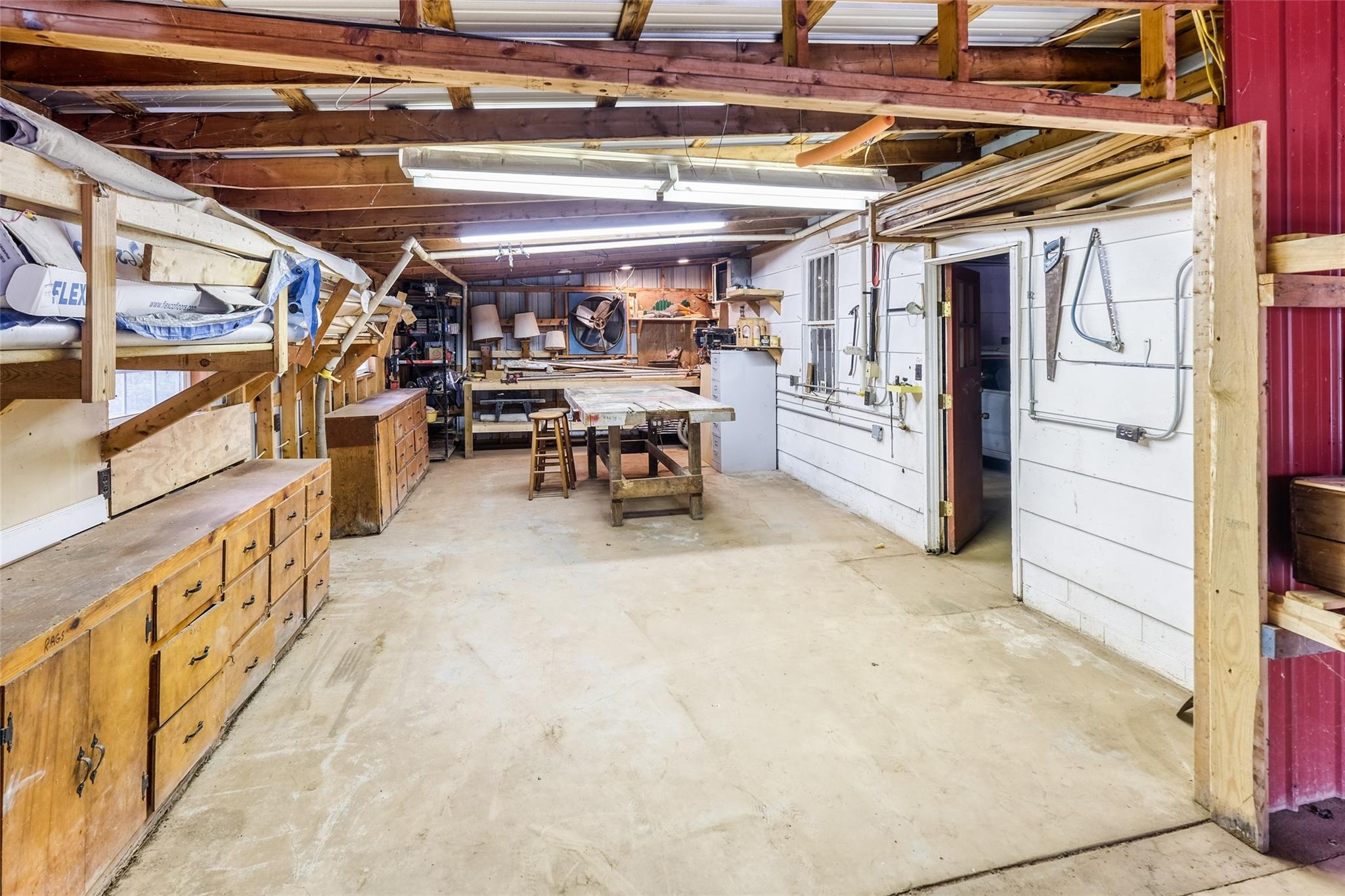 200 Johnson Dairy Road Rockwell, NC 28138 - Photo 29 of 36 a view of a room with racks on the wall