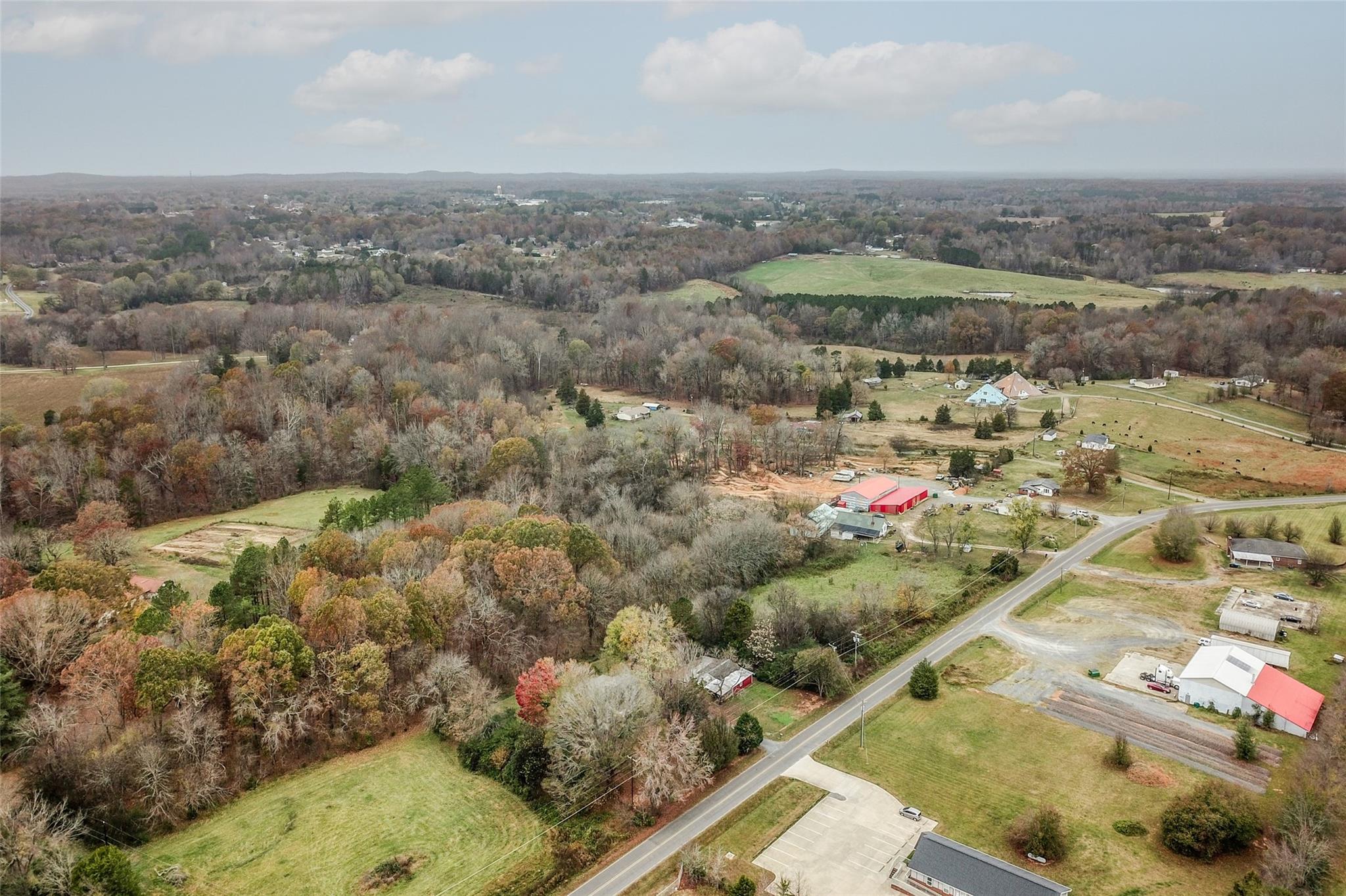 200 Johnson Dairy Road Rockwell, NC 28138 - Photo 32 of 36 an aerial view of residential houses with outdoor space