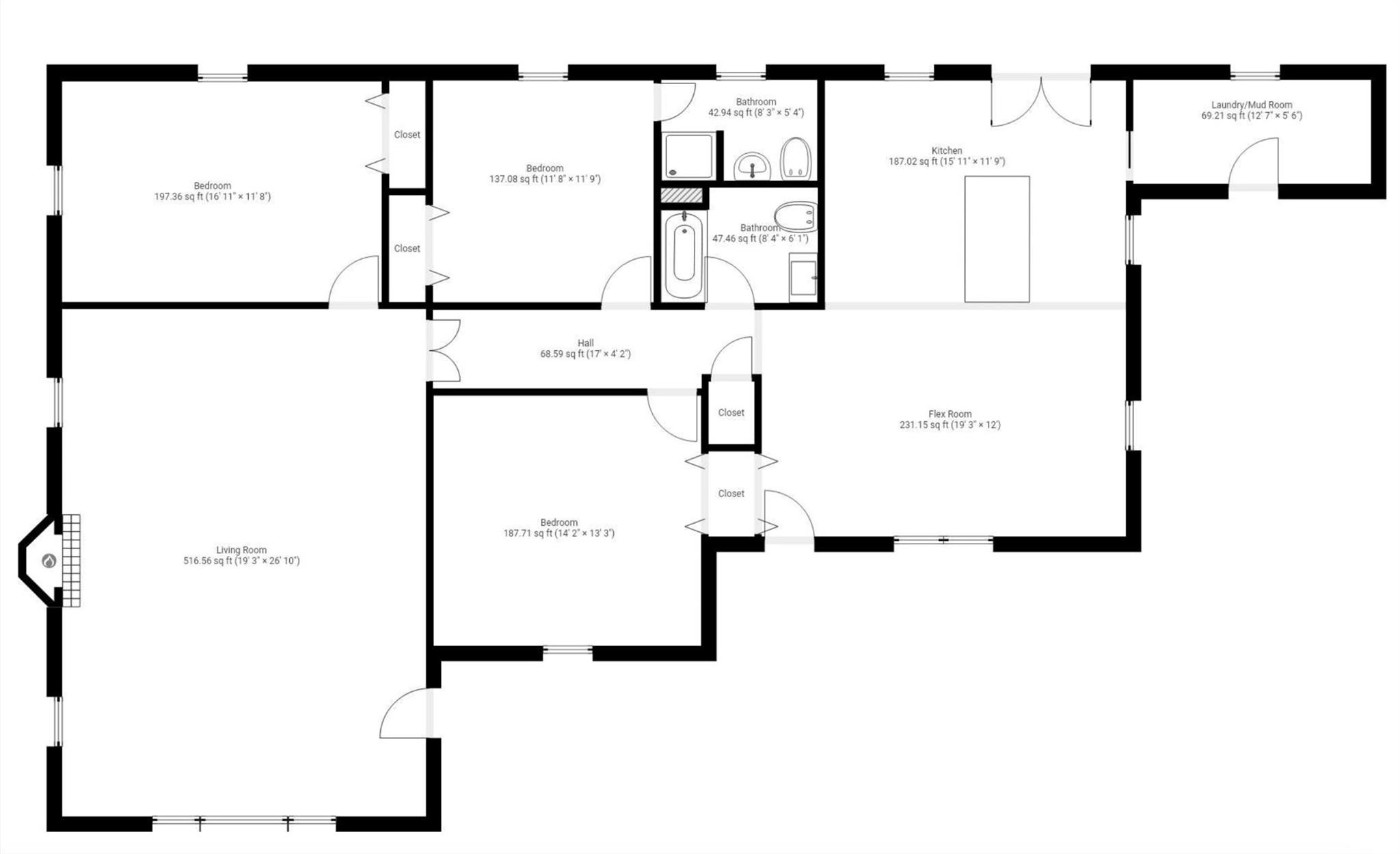 200 Johnson Dairy Road Rockwell, NC 28138 - Photo 36 of 36 a picture of a bathroom with a shower